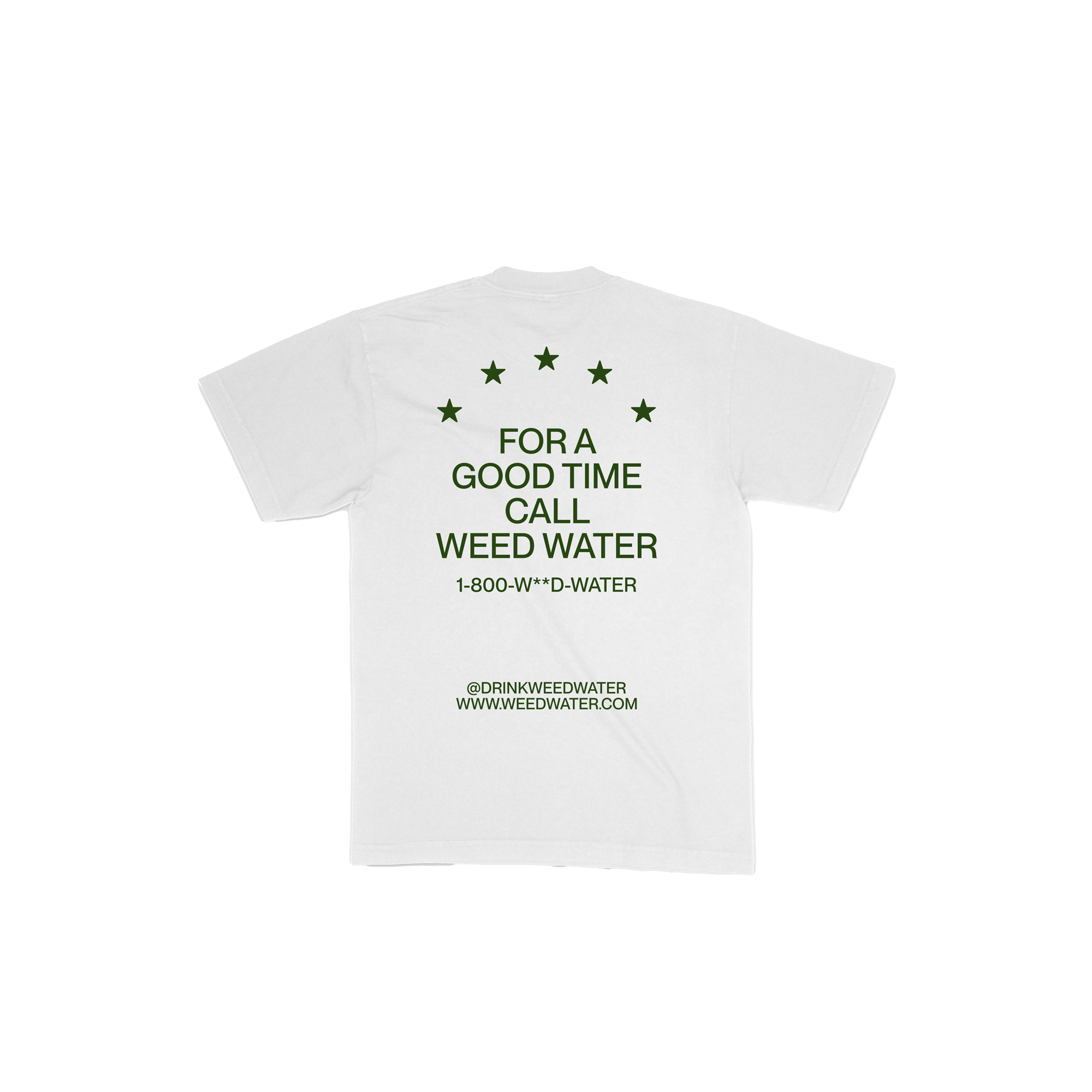 Motel Weed Water Shirt Green
