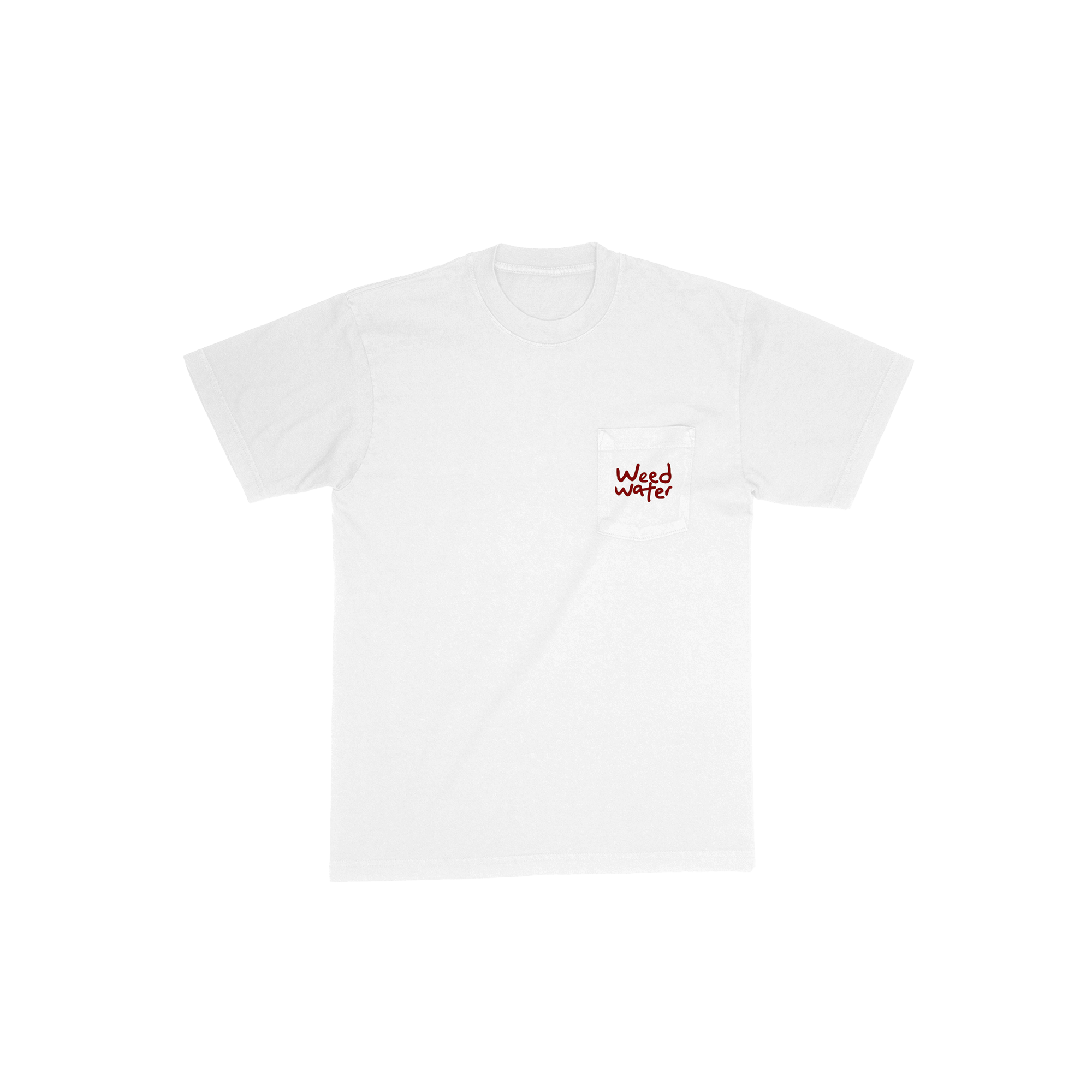 Motel Weed Water Shirt Maroon